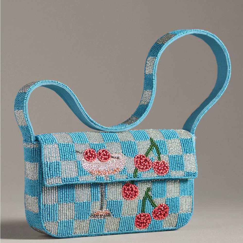 The Fiona Beaded Bag by Anthropologie NWOT